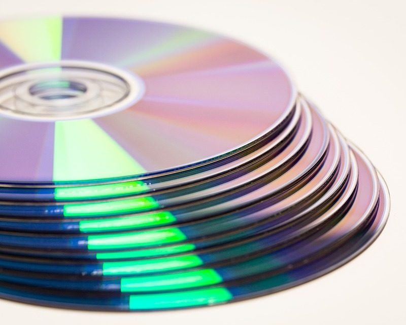Blank DVD for Scanned Photo Storage